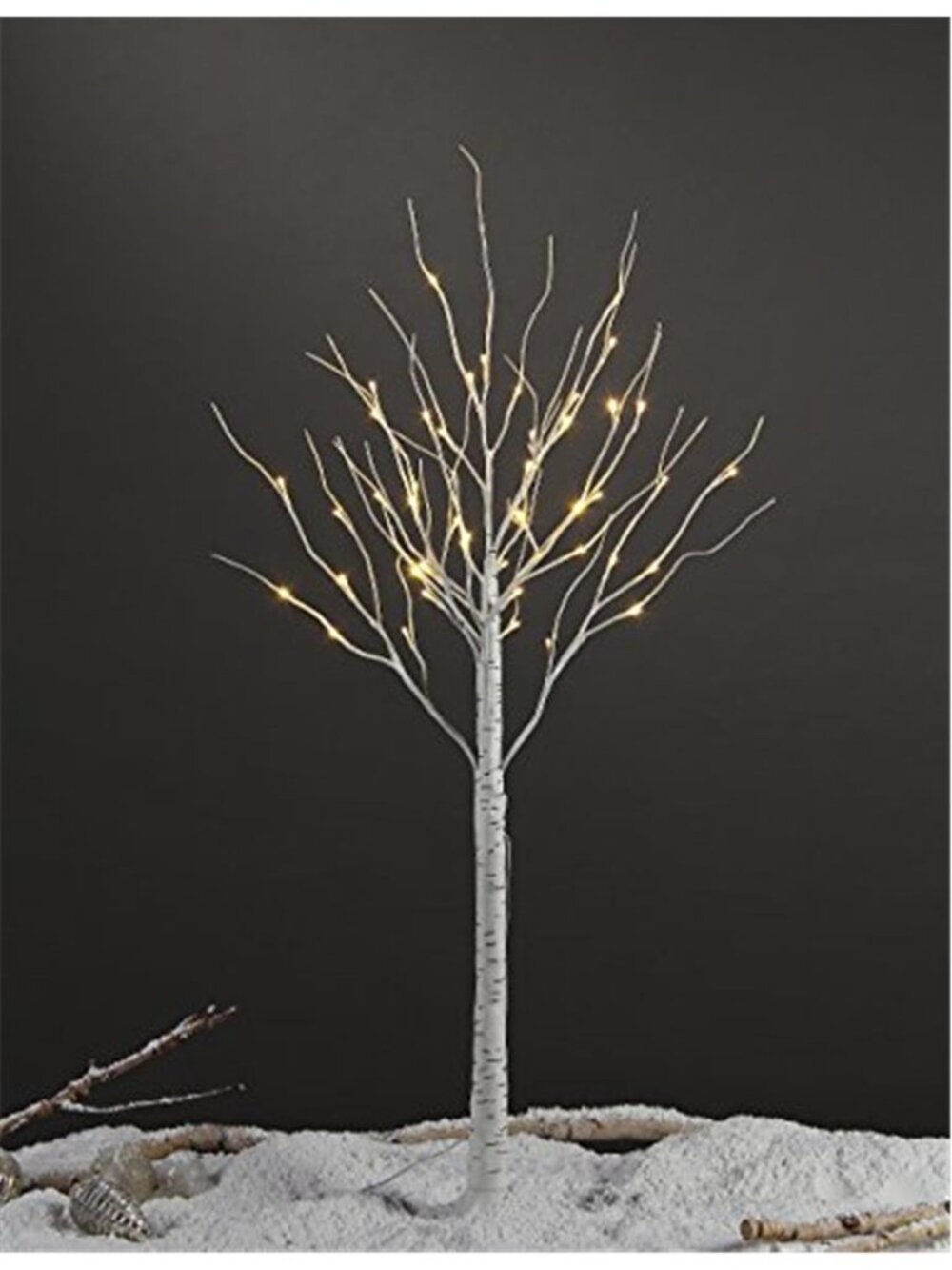 LED Birch Tree Lighted Tree Warm White Lights Indoor Outdoor Holiday Decor